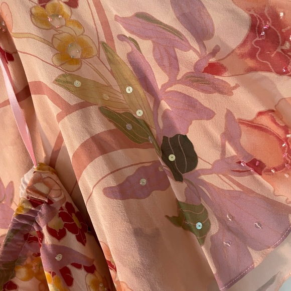 NEW WITH TAGS ADRIANNA PAPELL SET in ROSE FLORAL - Picture 2 of 8